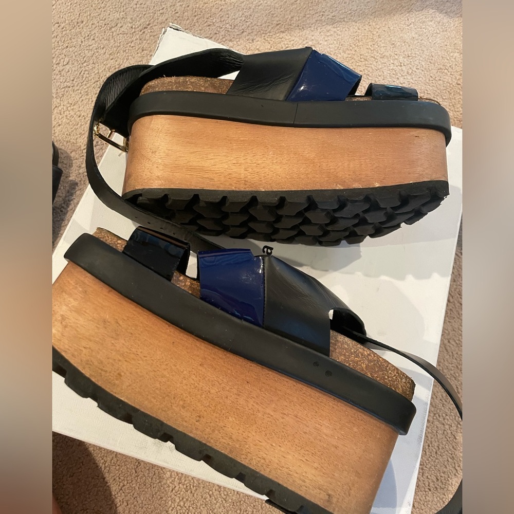 Pierre Hardy/Sacai platform sandals